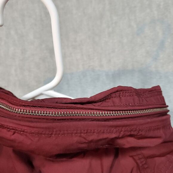 Sperry Vest Womens Small Red Marine Sailing Hideaway Topsider Hooded Full Zipper - Picture 6 of 11